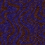 Picture of BLUE BRONZE GLITTER ZEBRA