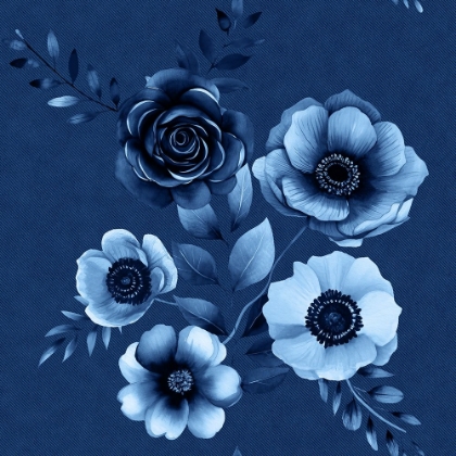 Picture of DENIM FLORAL 3 4