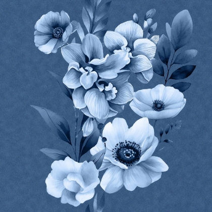 Picture of DENIM FLORAL 4 1