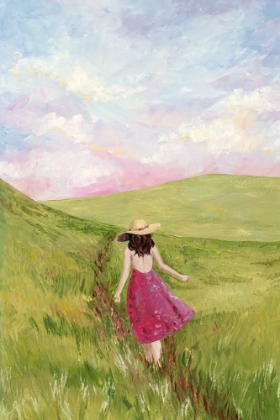 Picture of GIRL IN A MEADOW