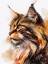 Picture of CAT WATERCOLOR PAINTING ANIMAL