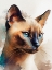 Picture of CAT WATERCOLOR PAINTING ANIMAL