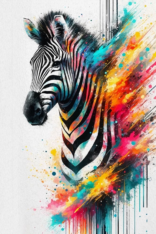 Picture of COLORFUL ZEBRA