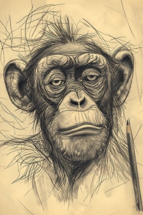 Picture of MONKEY DRAWING