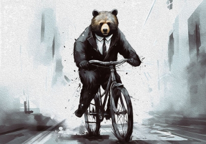 Picture of BEAR ON BIKE