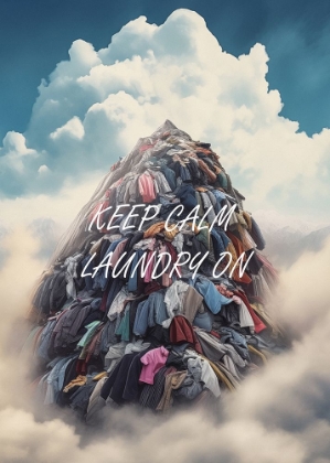 Picture of KEEP CALM LAUNDRY ON II