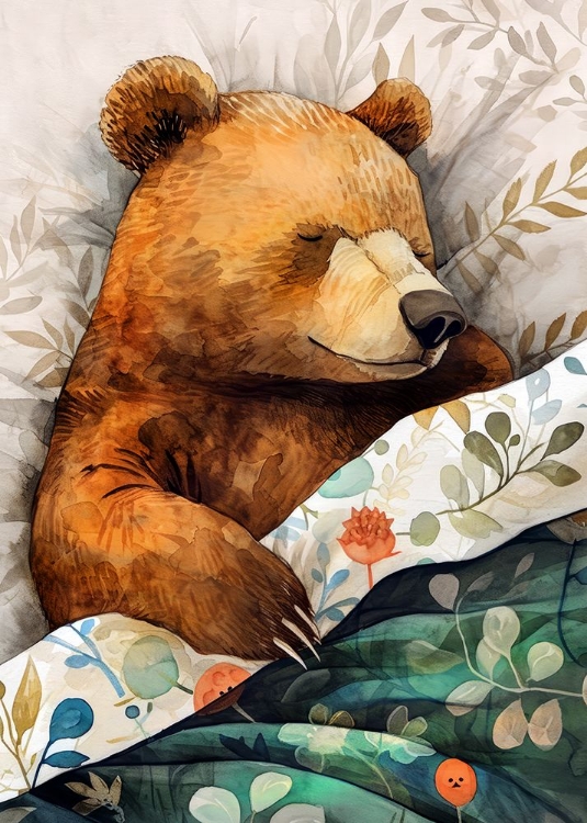 Picture of SLEEPY BEAR ANIMAL STORY