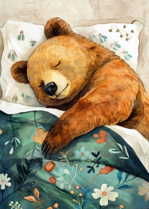 Picture of SLEEPY BEAR ANIMAL STORY