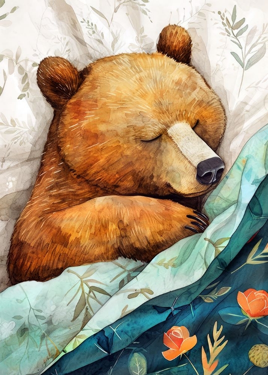 Picture of SLEEPY BEAR ANIMAL STORY