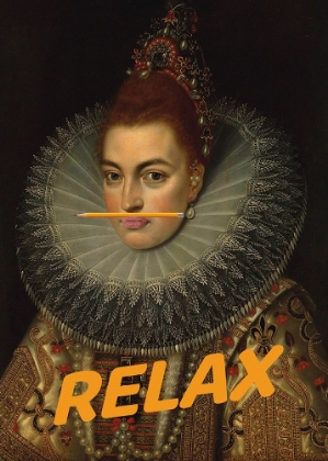 Picture of RELAX ALTERED OIL PAINTING