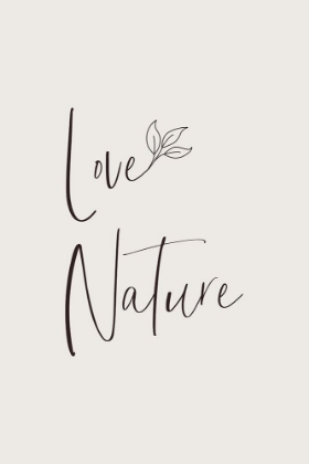 Picture of LOVE NATURE - MINIMALIST