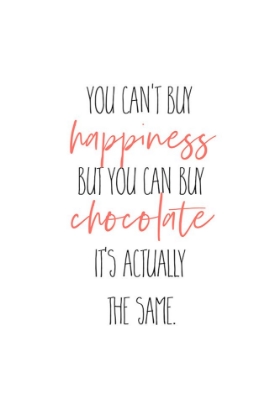 Picture of YOU CANT BUY HAPPINESS - BUT CHOCOLATE