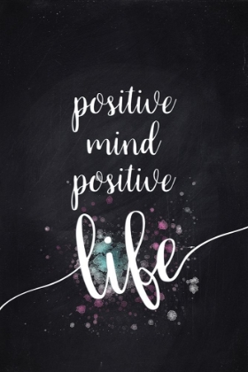Picture of TEXT ART POSITIVE MIND POSITIVE LIFE