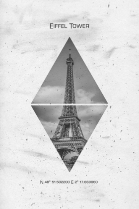 Picture of COORDINATES PARIS EIFFEL TOWER