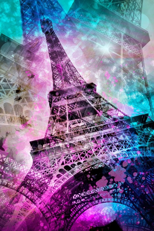 Picture of POP ART EIFFEL TOWER