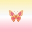 Picture of COLORFUL FLORAL BUTTERFLY