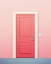 Picture of BEHIND BEAUTIFUL PINK CLOSED DOORS.PNG