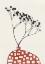 Picture of GYPSOPHILA IN A RED VASE