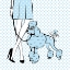Picture of BLUE DOT DOG