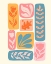 Picture of ABSTRACT FLOWERS