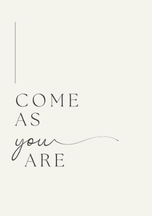Picture of COME AS YOU ARE