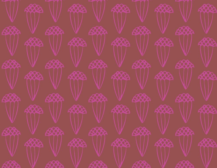Picture of SEED CAPSULE DARK PINK
