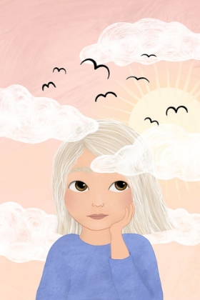 Picture of SHEAAS GOT HER HEAD AMONG THE CLOUDS