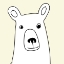 Picture of BEAR IN A YELLOW SQUARE