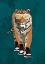 Picture of TIGER PROWLING IN HIGH TOP SNEAKERS
