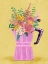 Picture of ESPRESSO MAKER WITH FLOWERS