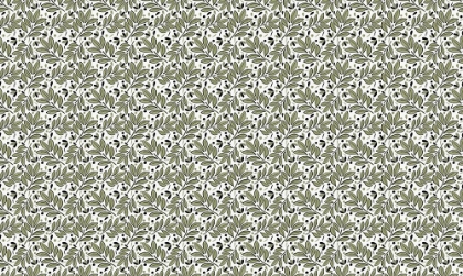 Picture of LUSHY LEAVES OLIVE GREEN ON OLIVE