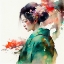 Picture of JAPAN WORLD WATERCOLOR PAINTING (10)