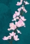 Picture of APRIL CHERRY BLOSSOMS GREEN