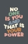 Picture of NO ONE IS YOU AND THAT IS YOUR POWER 525C64