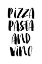 Picture of PIZZA PASTA AND VINO
