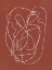 Picture of COUPLE HUGGING LINE ART ABSTRACT