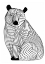 Picture of LINES ART BEAR