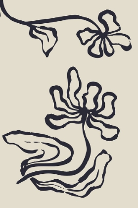 Picture of SKETCHY FLOWER POSTER 20