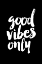 Picture of GOOD VIBES ONLY 000000