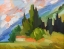Picture of TUSCAN MOUNTAINSIDE