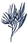 Picture of BLUE AQUATIC PLANT POSTER 2