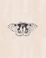 Picture of MOTH LINE ART PRINT BY IVY GREEN ILLUSTRATIONS 4 5 RATIO