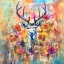 Picture of FANTASY FOREST DEER II