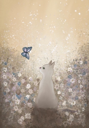 Picture of CAT MEETS BUTTERFLY