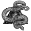 Picture of COSMIC SNAKE MURAL