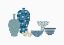 Picture of BLUE VASES