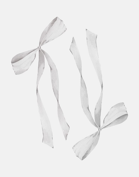 Picture of TWO WHITE BOWS