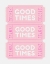 Picture of PINK WITH WHITE GOOD TIMES