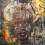 Picture of AFRICAN ART ILLUSTRATION WALLART 090