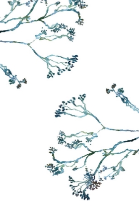Picture of DELICATE BLUE FLOWERS 1